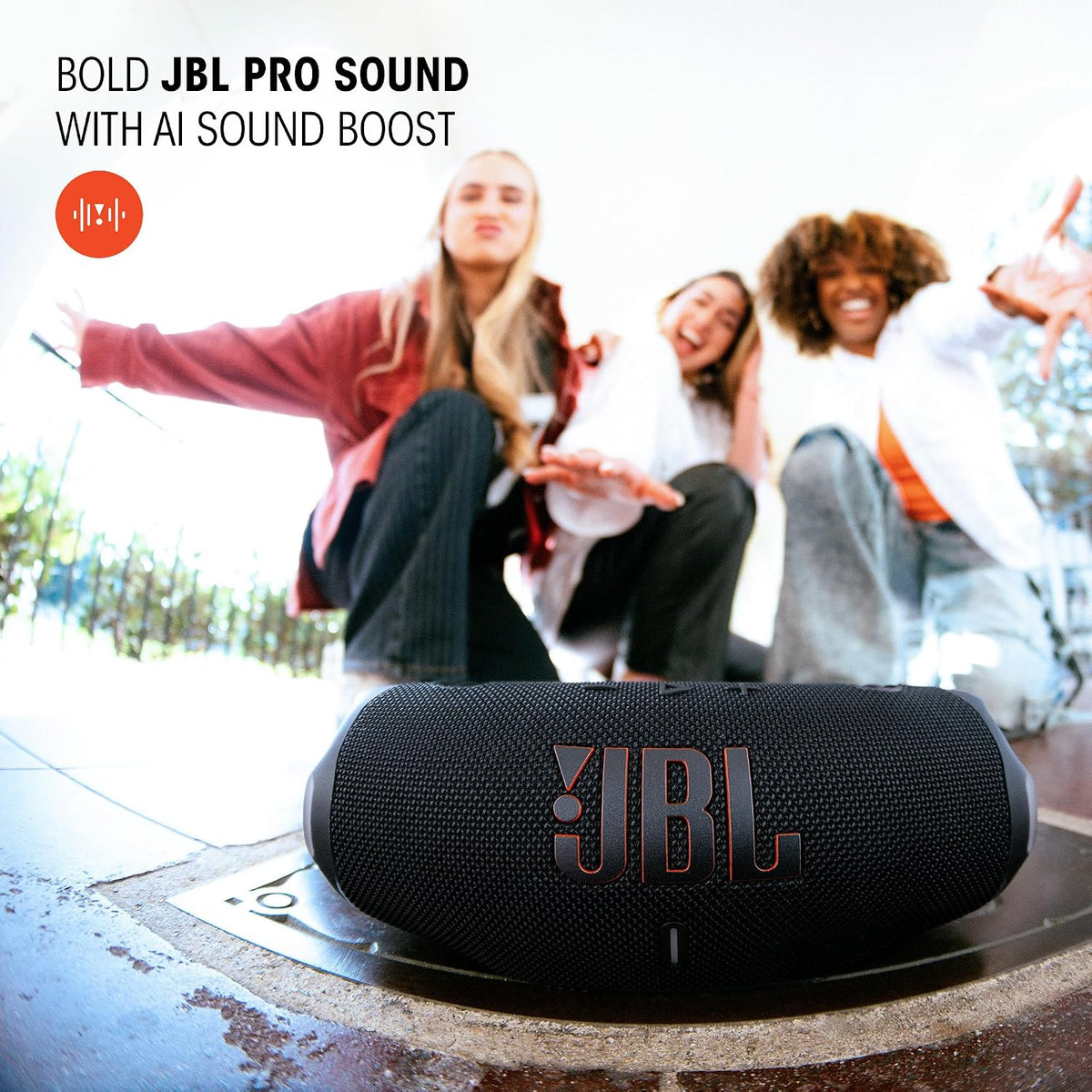 JBL Charge 6 Portable Waterproof Bluetooth Speaker